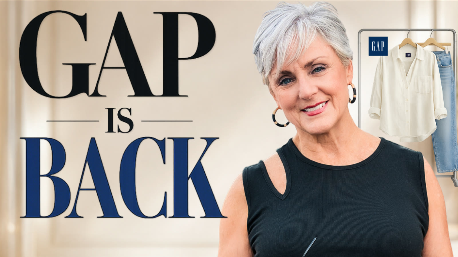 Published video packaging — Gap Is Back, Style at a Certain Age