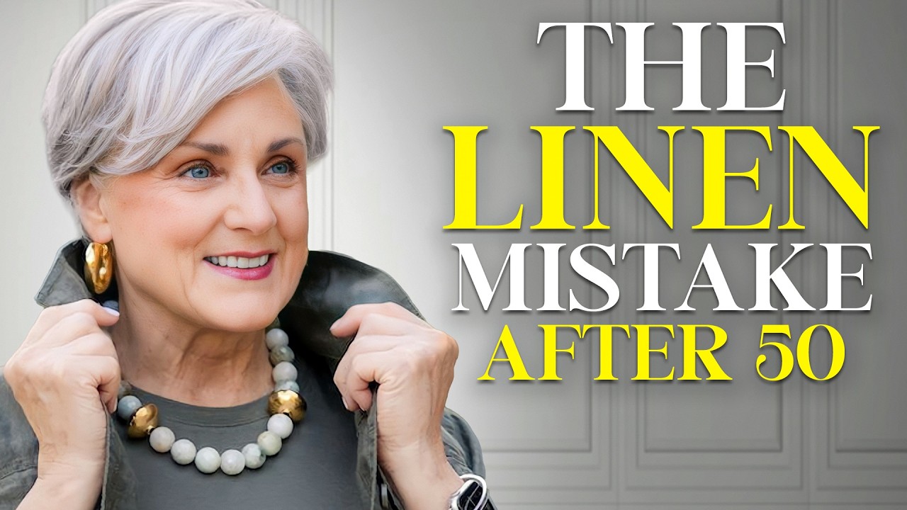 Why Linen Looks Frumpy After 50 (And How to Fix It) — thumbnail